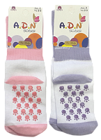 Шкарпетки Adesse р.3 мікс  9,3см підошва 11526