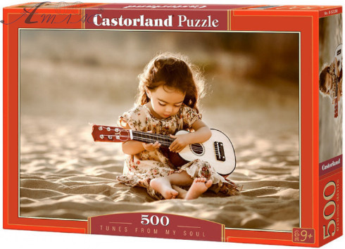 Игрушка Пазл 500 Гитаристка 47 х 33 см Castorland B-52288