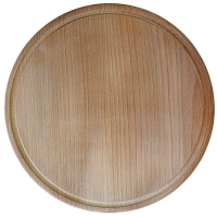 Деревянная доска круглая диаметром 21 см Бук 05076      