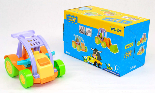 Игрушка Машинка Wader погрузчик микс  54061
