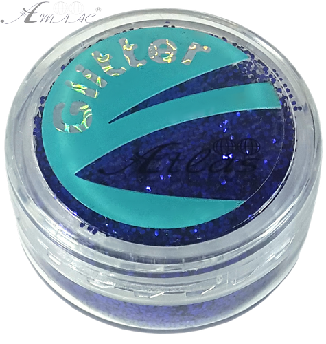 Блестки (Глиттер) большие Атлас 3 гр - Ультрамарин AS-2416 Блестки (Глиттер) большие Атлас 3 гр - Ультрамарин AS-2416
