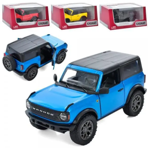 Машинка Kinsmart Ford Bronco 2022 год  KT5438WB фото 2