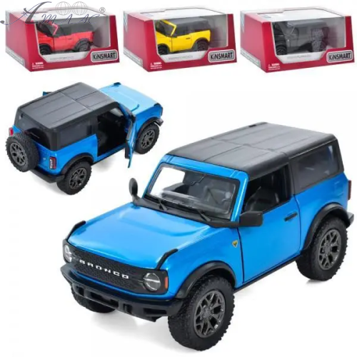 Машинка Kinsmart Ford Bronco 2022 рік  KT5438WB фото 2