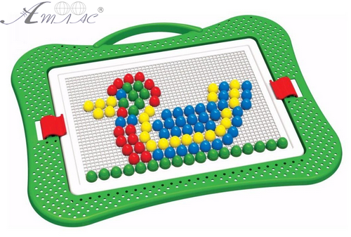 Игрушка Мозаика Технок 240 деталей, диаметр 13 мм в коробке 3374 Игрушка Мозаика Технок 240 деталей, диаметр 13 мм в коробке 3374