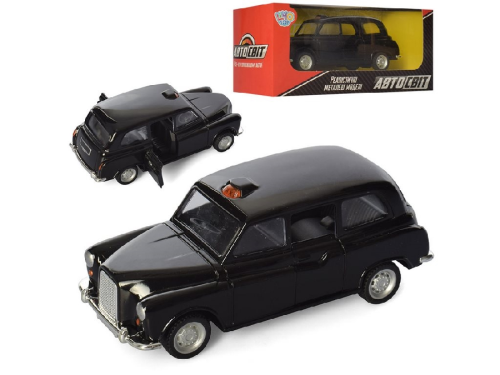 Машинка Автосвіт Austin FX4 Черный Кэб Такси мет.инерц.  AS-2825