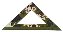 Треугольник деревянный 20см Военный зеленый  AS-0670
