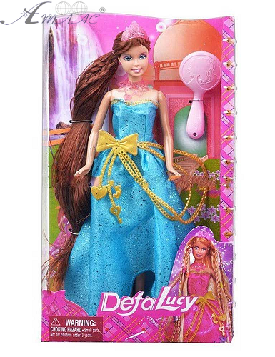 Лялька Defa Lucy Принцеса у блакитній сукні 28 см  8195