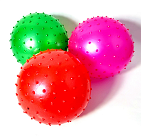 Іграшка М'яч надувний дитячий масажний приблизно 25 см  6700023