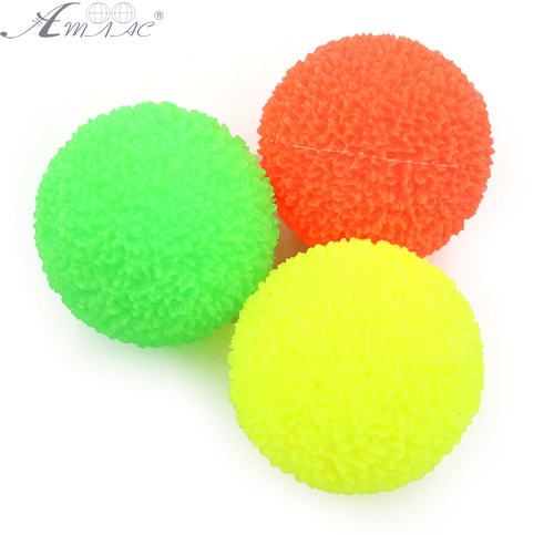 Іграшка М'ячик 7,5 см присипка світиться  17359