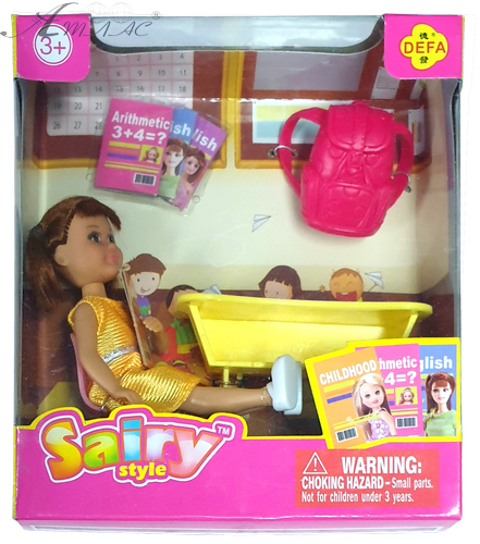 Лялька Defa Lucy Малишка у школі 13 см  8298