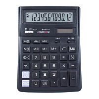 Калькулятор Brilliant BS-0333 настольный 12разр. 2памяти 143 х 192мм