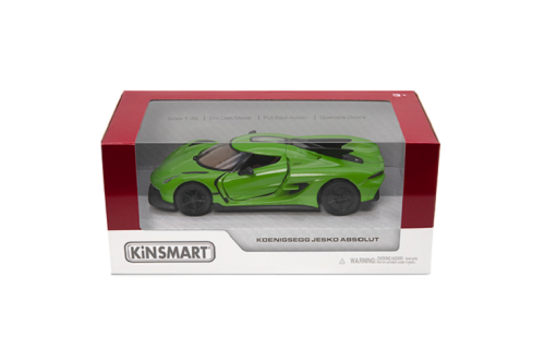 Машинка Kinsmart Koenigsegg Jesko Absolut металл  KT5473W фото 2
