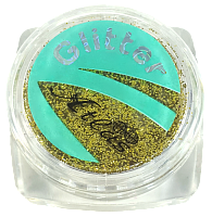 Блестки (Глиттер) мелкие Атлас 2 гр - Золото AS-2306