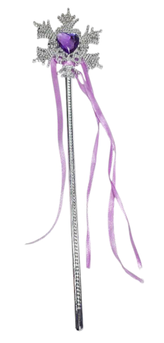 Игрушка Палочка волшебницы серебристая 33 см  06983