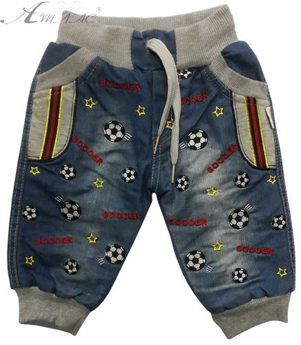 Джинси на хутрі, для хлопчика, р.6-24 міс. 13121