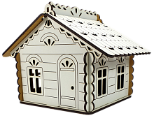 Будинок №  2 скринька з дахом, що відкривається, з МДФ 14 х 13 х 14 см AS-6238, М-2075