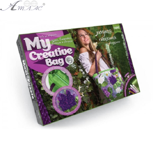 Набір для творчості Вишивка Стрічками та бісером My Creative Bag МСВ-01-02 Набір для творчості Вишивка Стрічками та бісером My Creative Bag МСВ-01-02