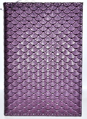 Щоденник недатований А5 JO шкірзамінник, рельєфна луска, EA5-7247-F