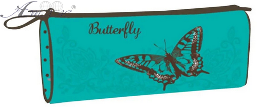 Пенал школьный Zibi Butterfly из ткани, 1 отделение ZB14.0415BF