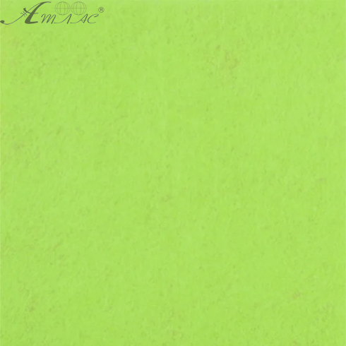 Фетр листовий для творчості, світло-зелений поліестер, 20 х 30 см, 1 мм 7724