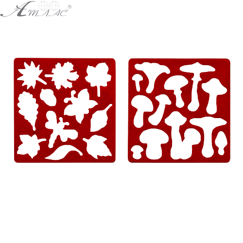 Трафарет "У Лісі" 13 см 2 шт AS-0253, К-9065м фото 3