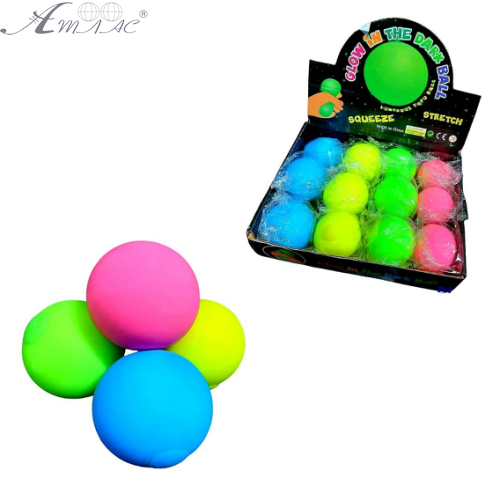 Іграшка антистрес Сквіш М'яч Неон яскравий 5,5 см  6070-38