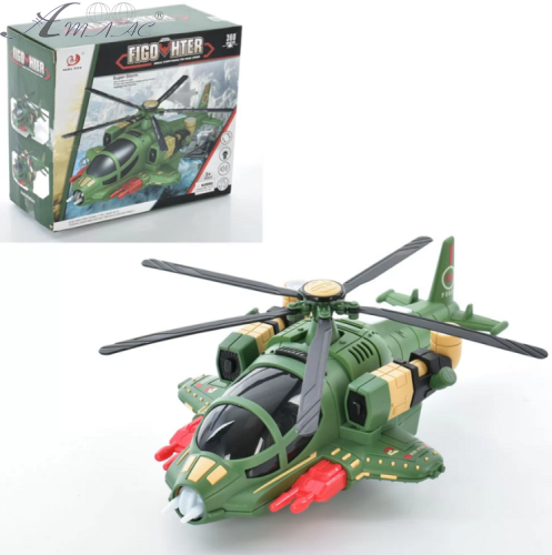 Іграшка Вертоліт їздить з підсвічуванням та звуками  8811-25