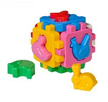 Іграшка Кубик сортер 10 см Технок  1943, 1882