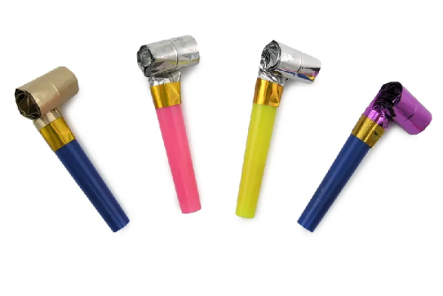 Игрушка Свисток карнавальный с языком  06059 фото 2