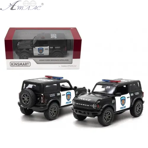 Машинка Kinsmart Ford Bronco Police 2022 рік  KT5438WP