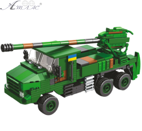 Конструктор ЗСУ установка Цезар 542 деталей  КВ1117 фото 2