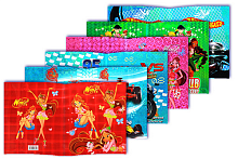 Обложка для тетрадей ЧГ 370*240 мм голографическая микс КХ 806