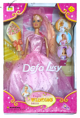 Лялька Defa Lucy Наречена у фаті 29 см  6003 фото 2