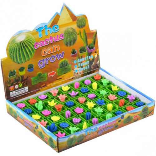 Игрушка Вырастайка Кактус 2,5см  860413