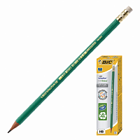 Карандаш графитный BiC Evolution НВ черный с ластиком 880332