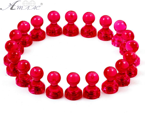 Магніт неодимимовий Пішак прозорий для дошки 16х11мм 1шт Малиновий 08012 фото 2 Магніт неодимимовий Пішак прозорий для дошки 16х11мм 1шт Малиновий 08012 фото 2