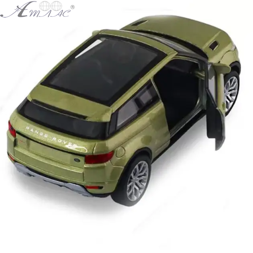 Машинка Land Rover Range Rover Evoque оливковий  250388 фото 2
