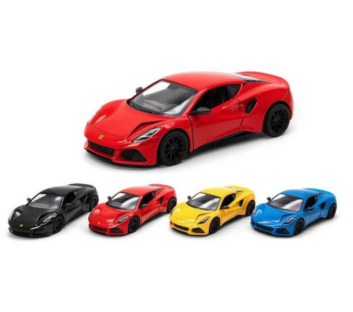 Машинка Kinsmart Lotus Emira Черная металл  KT5441W фото 2