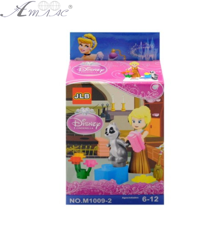 Іграшка Конструктор Brick Попелюшка 3D  1009-1,2,3,4,5,6