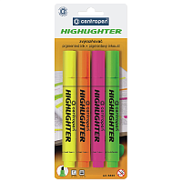 Маркер текстовый Centropen Highlighter Набор 4шт  8852 - 4