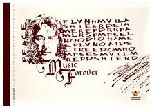 Блокнот Скетчбук Мандарин  А5 40 л склейка, мягкая обложка, Микс Бл-А5-40-ТК-Чл-140*