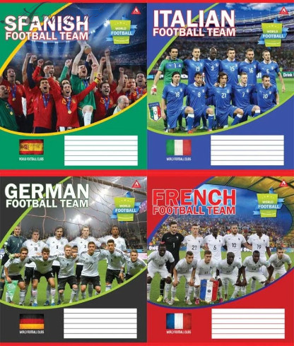 Тетрадь 60 л клетка Аркуш Микс 