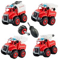 Машинка Конструктор Пожежна техніка збірно-розбірний 11 см 23-1135