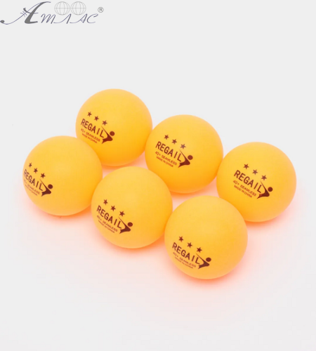 Іграшка М'ячик для пінг-понгу покращенний Помаранчевий 4см  06825