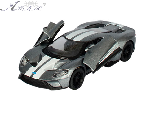 Машинка Kinsmart Ford GT 2017 зі смужками  KT5391FW фото 2