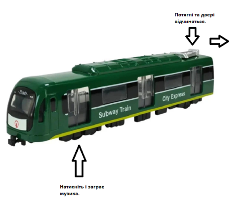 Игрушка Поезд Синий свет, звук  22см в коробке  731-27К1 фото 3