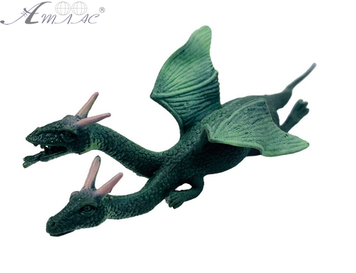 Игрушка Силиконовая тянучка Дракон маленький Двуглавый Зеленый 12 см 12055 Игрушка Силиконовая тянучка Дракон маленький Двуглавый Зеленый 12 см 12055