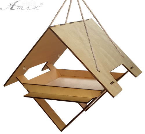 Годівничка № 7 Ромб великий 29.5 х 24 х 27.5 см AS-4299 фото 2