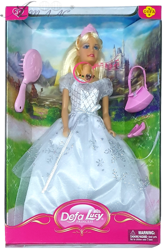 Лялька Defa принцеса світло і звук 28 см 8239 фото 2 Лялька Defa принцеса світло і звук 28 см 8239 фото 2