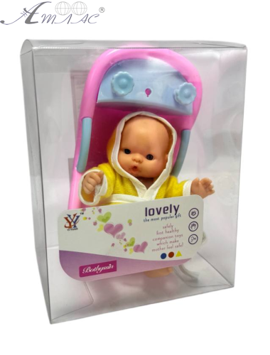 Игрушка Пупс резиновый 10см в ванне 16262 фото 2 Игрушка Пупс резиновый 10см в ванне 16262 фото 2